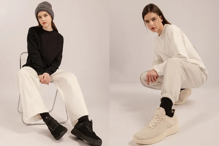 ONE BOY全新「5D高彈飛織面透氣防滑減震後跟無痕休閒鞋」，完全符合挑選運動鞋8大要訣。