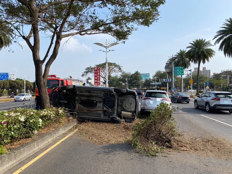 這起事故共造成3人受傷。民眾提供