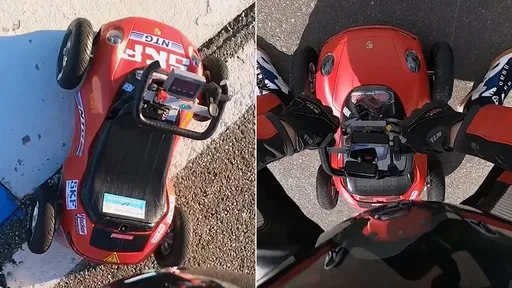 最狂玩具車!大學生坐它飆出「時速148公里」 創造世界紀錄