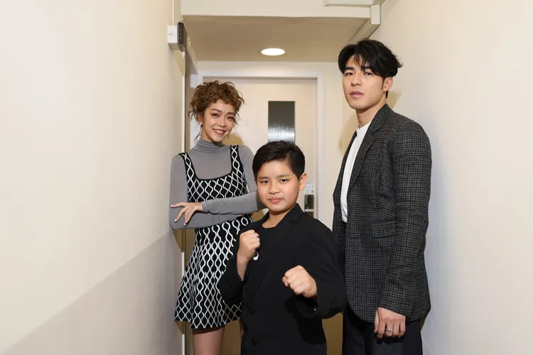 大霈（左起）、吳宗修和陳昊森。攝影中心攝