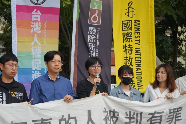 邱伊翎指出，王信福與邱和順是國際組織長期關注的死刑案件。台權會提供