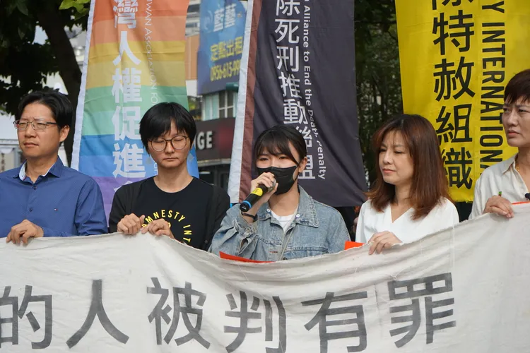 王信福姪孫女吳沛欣表示，被判死刑也可能是被冤枉的人。台權會提供