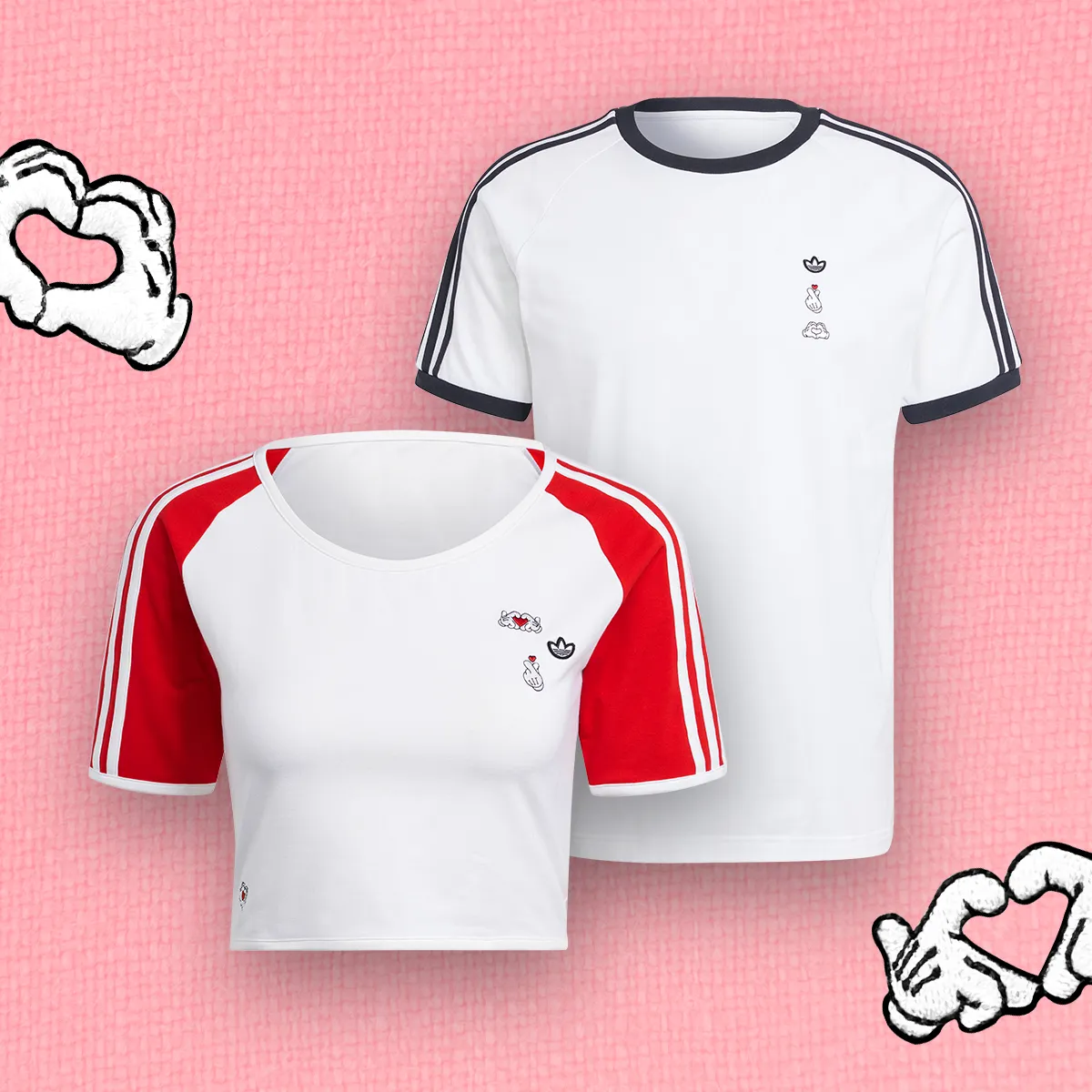 adidas Originals情人節限定服飾。品牌提供