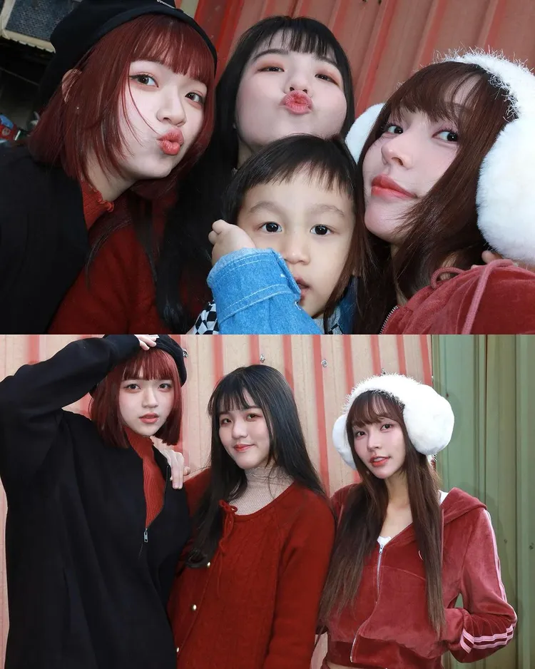 「啦啦隊女神」林襄罕見分享她與高顏值妹妹的合照。翻攝《95_mizuki》的IG