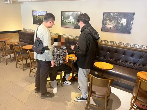2假投資專員約同個婦人喝咖啡面交現金 結局都是進派出所