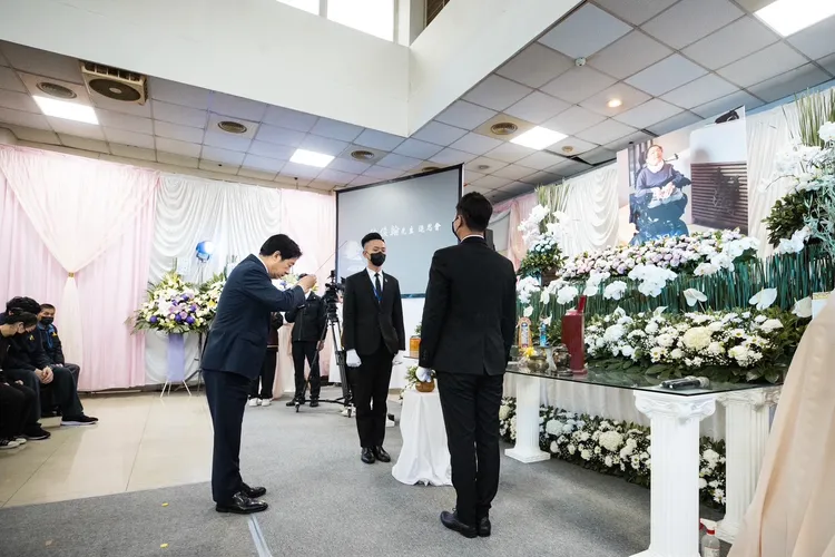 賴清德致意。民進黨提供