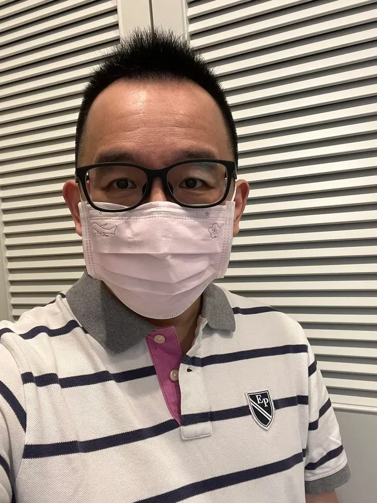 陳致中假釋回到家的第一夜，自拍照PO網訴心聲：「回家了，如一場夢。」翻攝陳致中臉輸