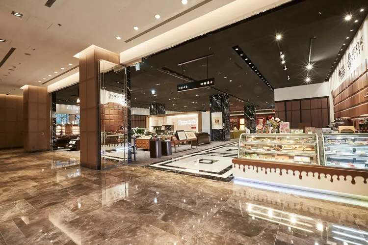 台北萬豪酒店旗下 「MIDTOWN中城廣場」目前共12家常駐品牌。業者提供