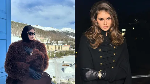 超模二代Kaia隨OMEGA玩雪國 體驗滑雪道嗨到流鼻血