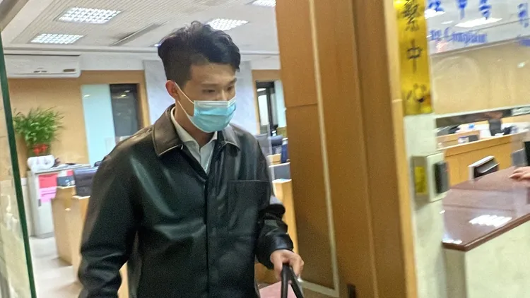 律師林聰豪交保。陳彩玲攝