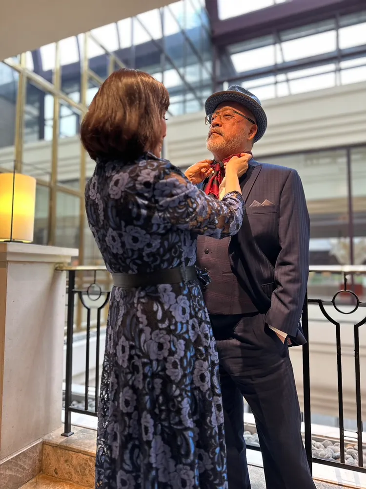 Celine（左）自稱班鐵翔小助理。趙大智攝