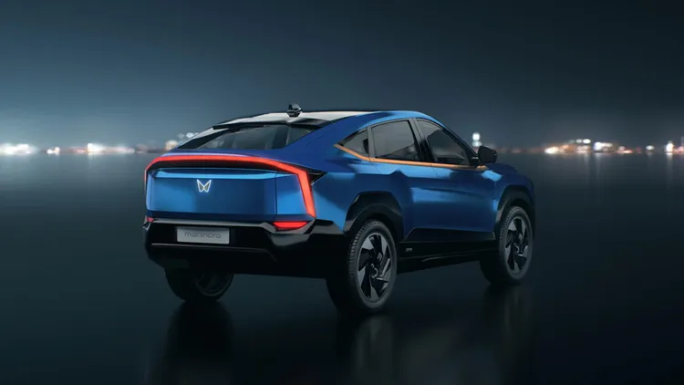 2024年12月起Mahindra將推出一系列電動車產品，圖為表定2025年10月上市的XUV.e9跨界跑旅。Mahindra官方照片