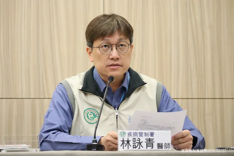 疾管署防疫醫師林詠青。疾管署提供