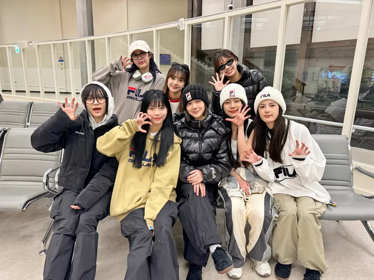 幻藍小熊開春出發去韓國。天空娛樂提供