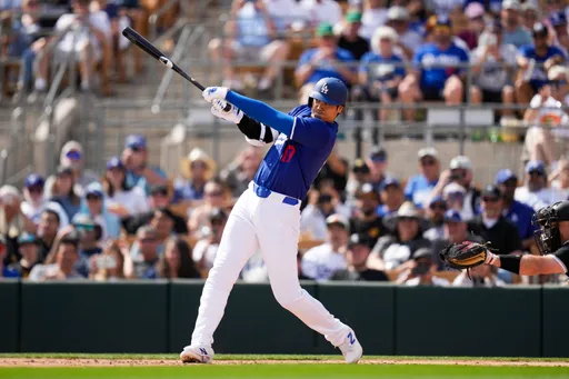 太神啦!大谷翔平首度穿上道奇球衣出賽 就轟出2分砲