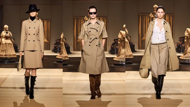 DIOR 2024秋冬女裝秀。品牌提供