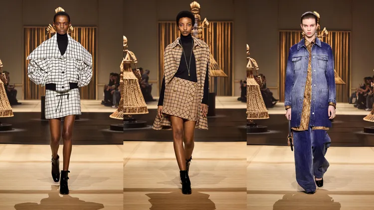 DIOR 2024秋冬女裝秀。品牌提供
