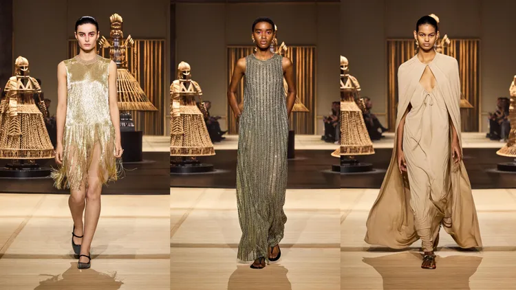 DIOR 2024秋冬女裝秀。品牌提供