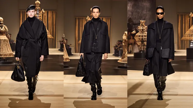 DIOR 2024秋冬女裝秀。品牌提供