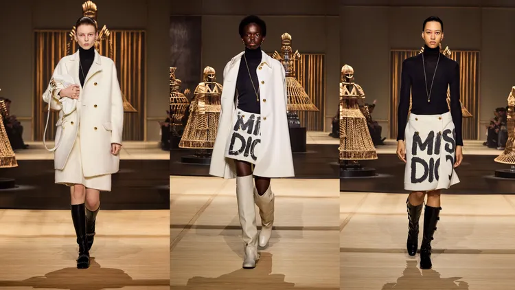 DIOR 2024秋冬女裝秀。品牌提供