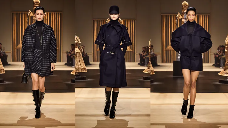 DIOR 2024秋冬女裝秀。品牌提供