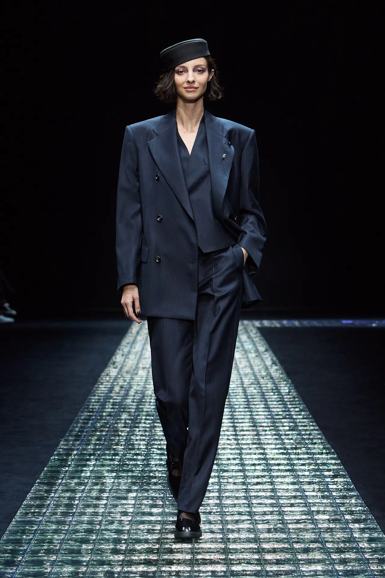 EMPORIO ARMANI 2024秋冬系列。品牌提供