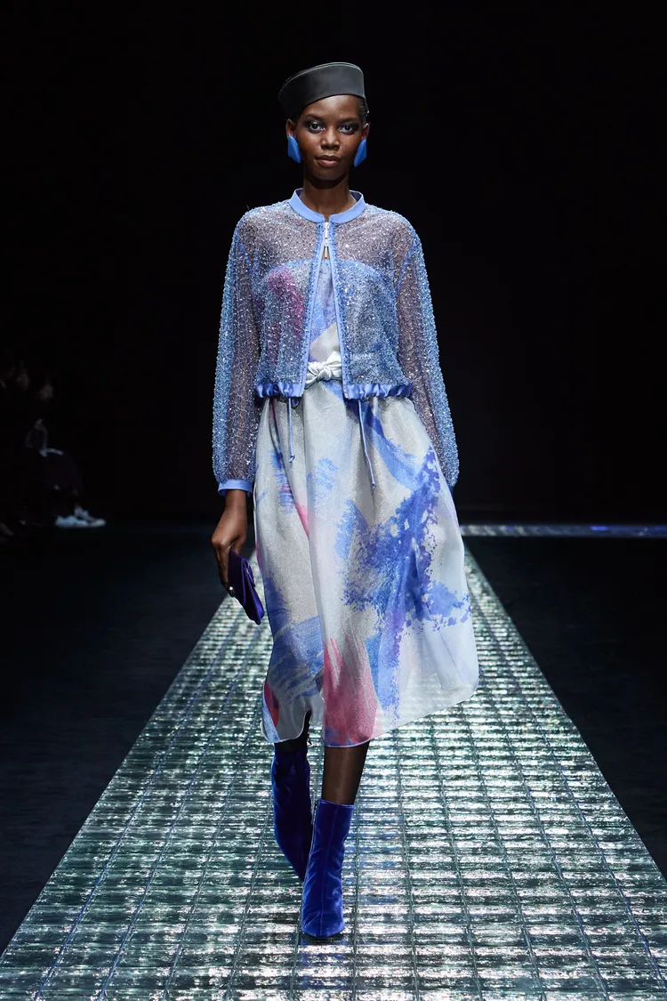 EMPORIO ARMANI 2024秋冬系列。品牌提供