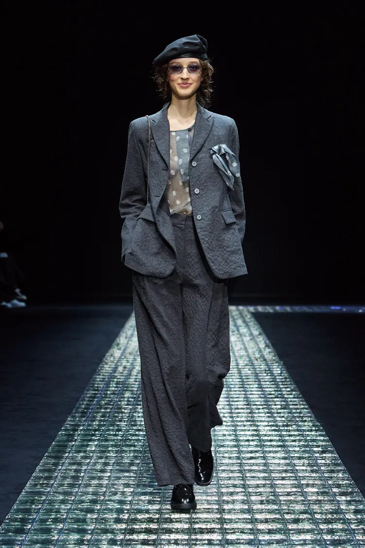 EMPORIO ARMANI 2024秋冬系列。品牌提供