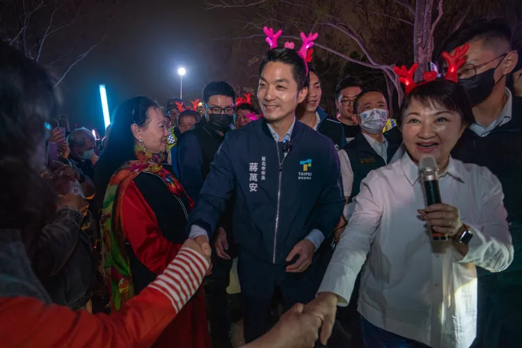 台北市長蔣萬安強調與台中市長盧秀燕只有合作不會是競爭。北市府提供