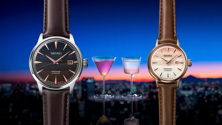 全新對錶以調酒冠軍的原創雞尾酒為靈感。品牌提供