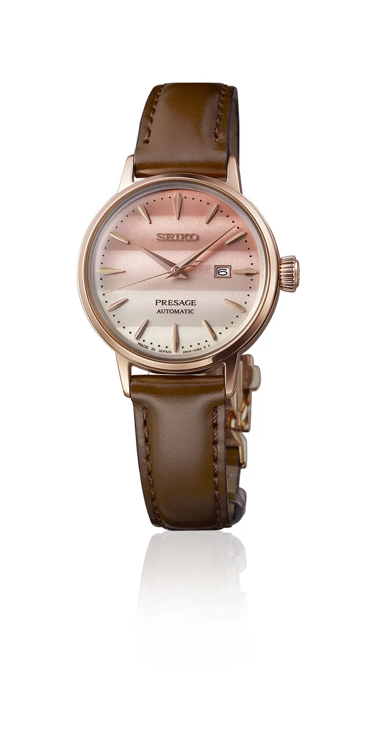 Seiko Presage調酒系列 X STAR BAR全新限量腕錶SRE014J1，1萬9500元。品牌提供