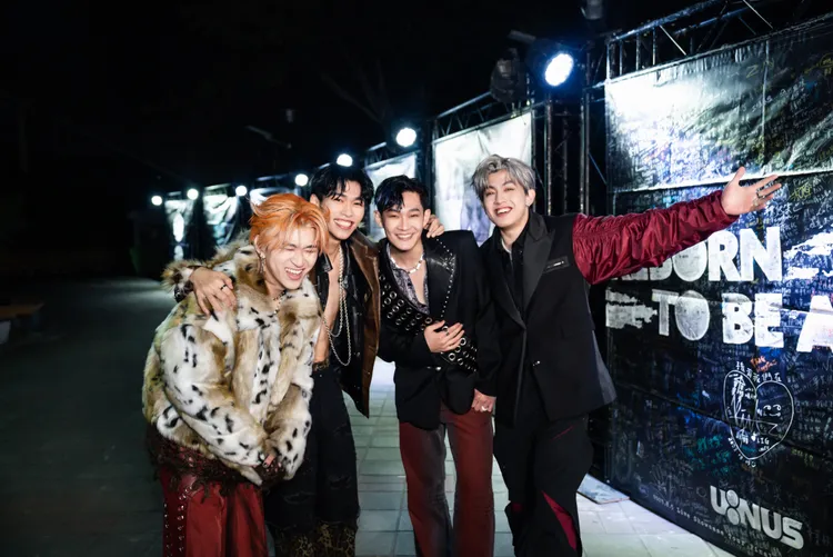  唱跳男團「U:NUS」攜手開唱。滾石提供