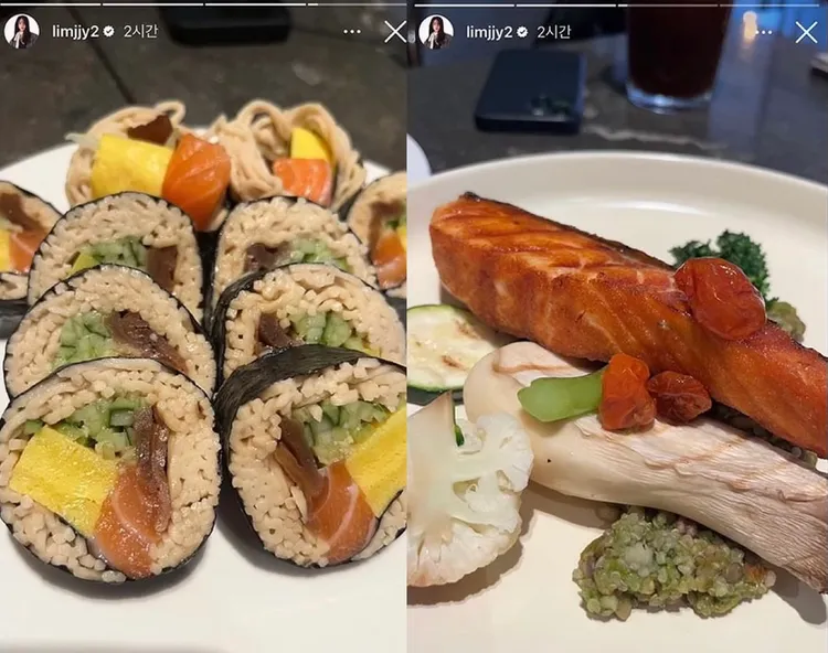 林知衍昨天在IG貼出餐點照，當時就是與李到晛再一起吃飯。翻攝林知衍IG