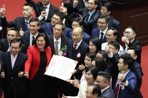 韓國瑜當選立法院長　民進黨祝福：未來由三黨共同承擔責任