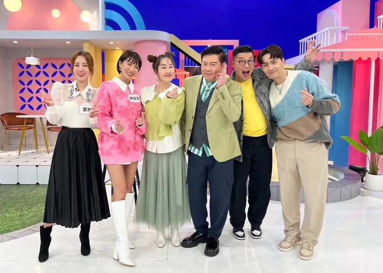 愛雅揭老公超逼人的幕後原因，淚灑攝影棚。緯來綜合台提供