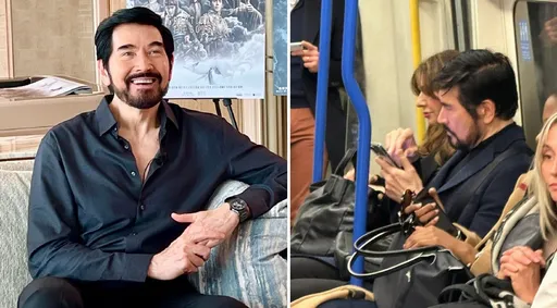 費翔倫敦地鐵被捕獲!帥氣素顏親切陪聊天