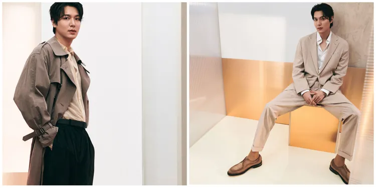 BOSS 2024春夏系列以柔和百搭的色調呈現。品牌提供