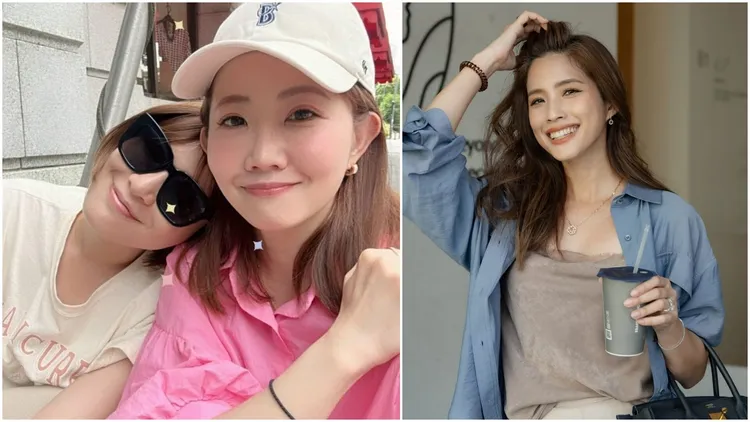 陳沂(左)被打，女藝人謝忻、蔡沐妍看不下去，出聲譴責暴力。翻攝謝忻、蔡沐妍臉書