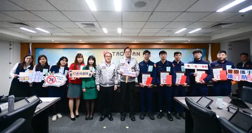 警民合作阻詐!保住民眾1545萬積蓄 張善政表揚10名有功人員