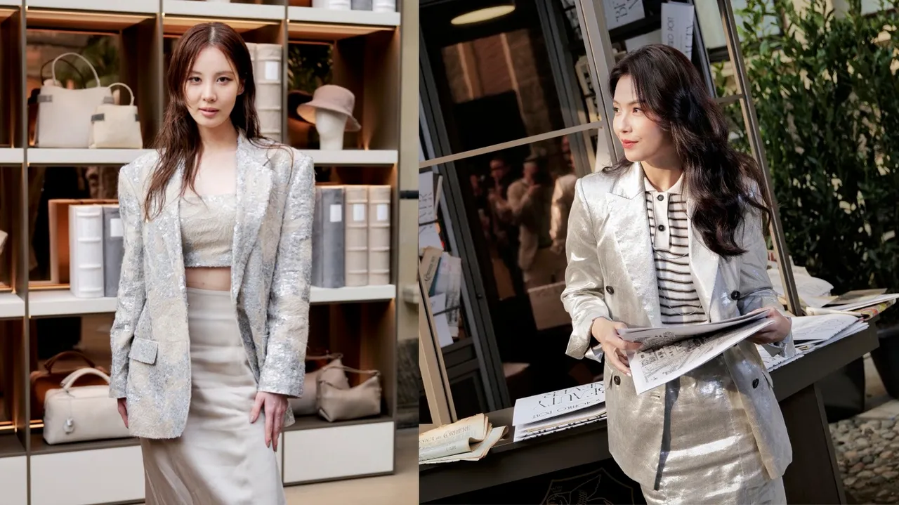 徐玄（左）、劉濤（右）出席Brunello Cucinelli秋冬大秀。品牌提供