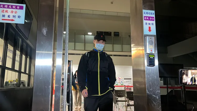 球員顏聞佐。資料照片