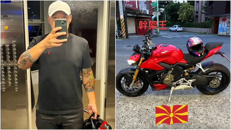 泰國遭3槍轟頭棄屍男子，刑事局證實是台灣44歲石姓通緝犯，網友翻出男子生前在臉書自號幹架王。翻攝自當事人臉書