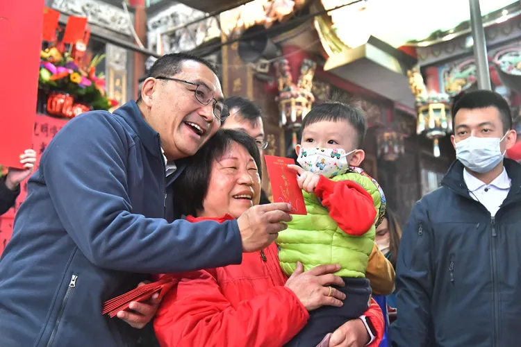 侯友宜說，歡迎大家前來新北市走春。新北市府提供