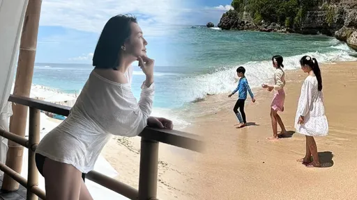 小S峇里島釋放性感　優雅背後夾帶大S兒女