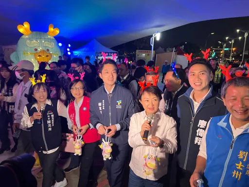 盧秀燕邀蔣萬安看燈會　被問2028大選！異口同聲：只會合作不會競爭