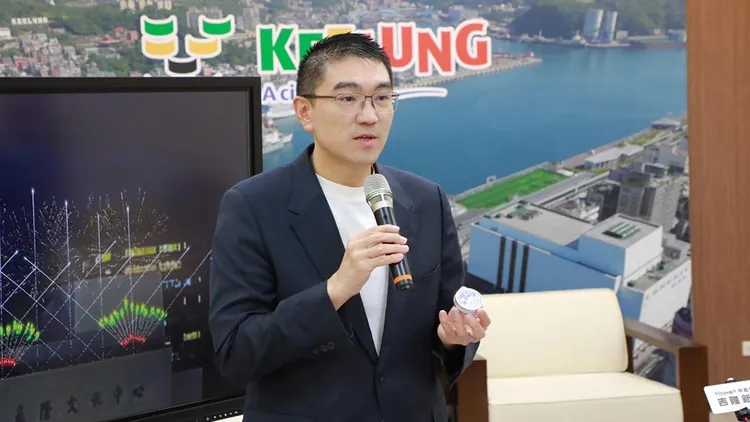 NET控訴基隆市府招商作業涉及違法，基隆市府強調招商過程依法行政。翻攝謝國樑臉書