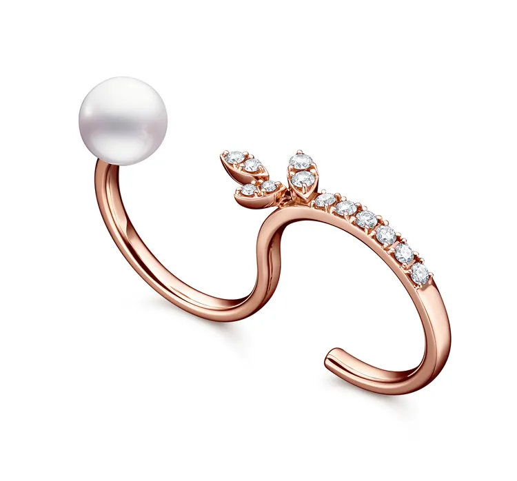 TASAKI kugel戒指，11萬3000元。品牌提供