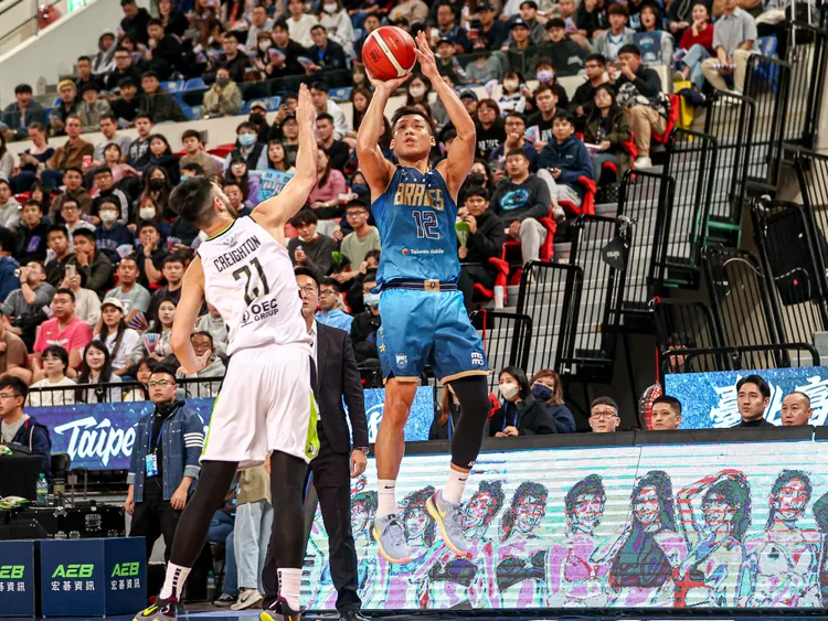 林志傑攻下21分。   富邦勇士提供