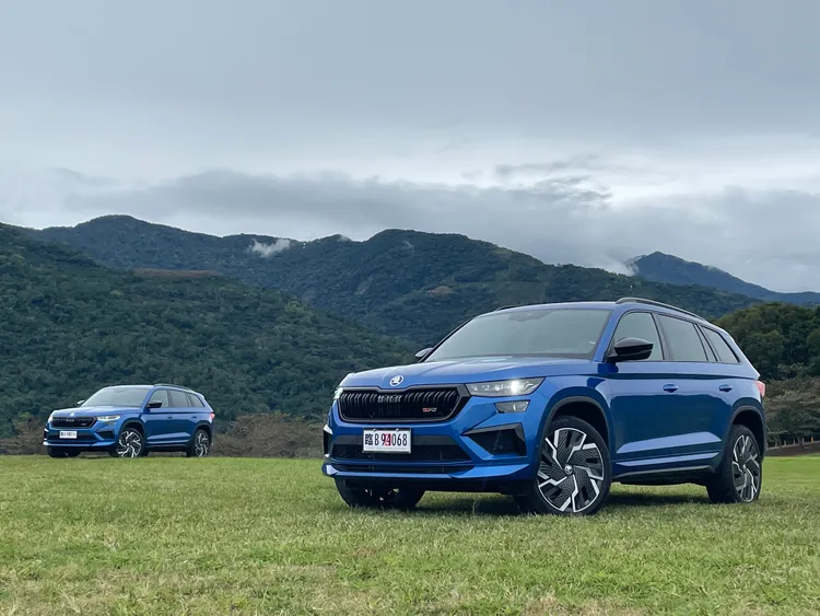 2022年追加的Kodiaq RS版本，憑藉著245匹馬力的性能實力、運動熱血的外型設定，目前在全車系占有五分之一的銷售比例，每賣五台Kodiaq就有一台是RS版本。林浩昇攝