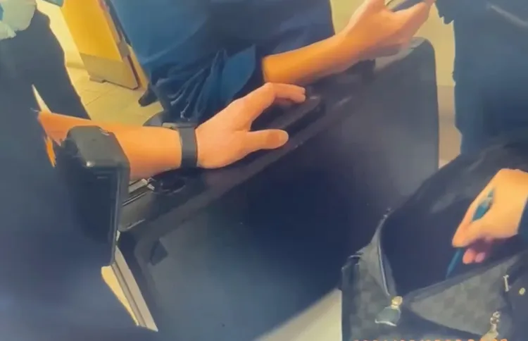 警方到場逮人。翻攝畫面